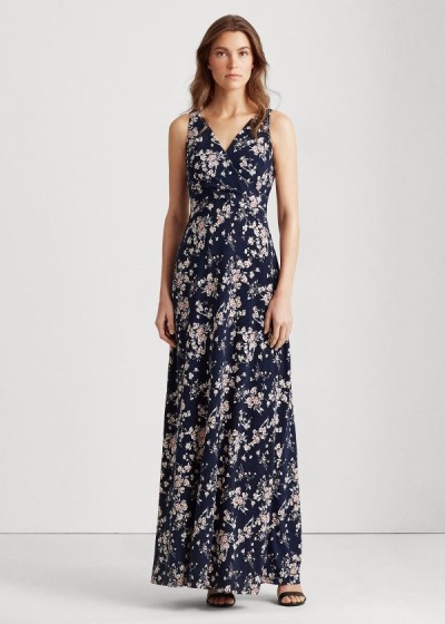 Vestido Ralph Lauren Floral Jersey Mulher 68329-PXOS